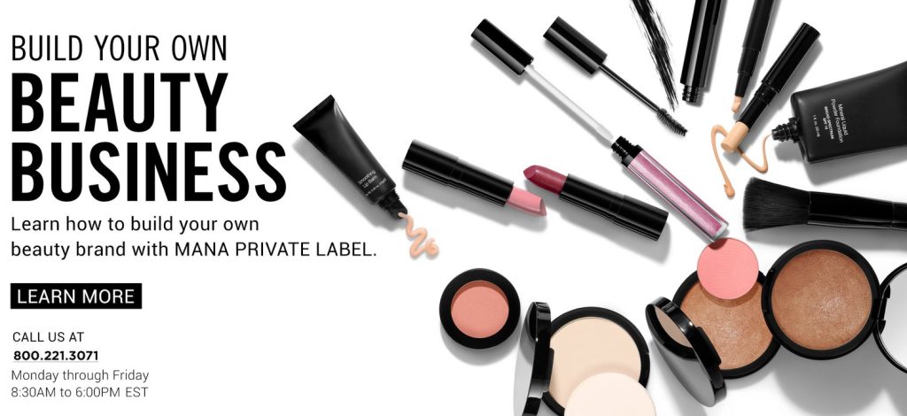 Top 7 private label cosmetics companies in the USA for startups