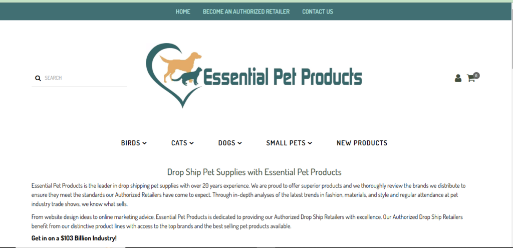 ESSENTIAL PET PRODUCTS,Pet Furniture and Accessories Wholesaler