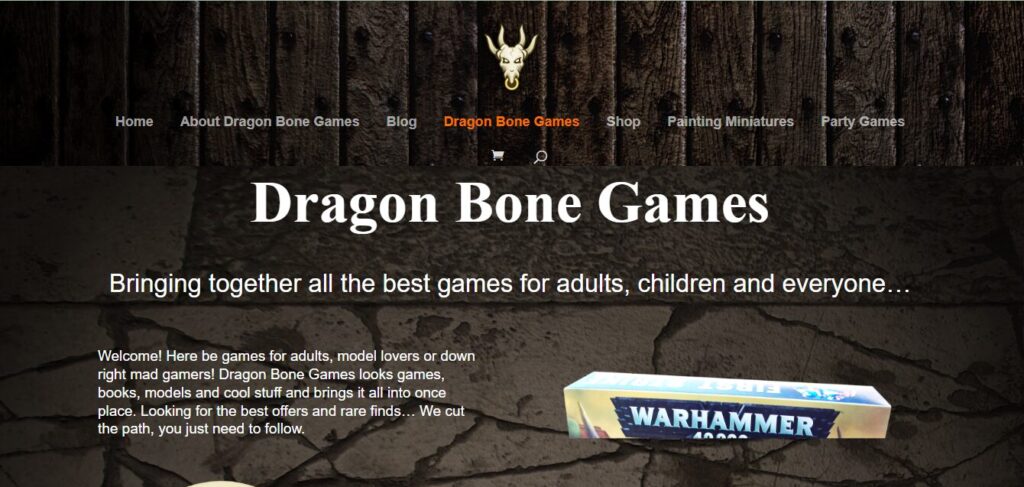 dragon bone Board Game Wholesalers in the UK