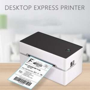 Compact 4x6 Thermal Shipping Label Printer – USB & Bluetooth Compatible | Ideal for Shopify, Etsy and Small Businesses