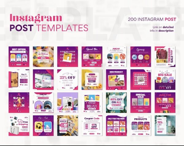 Instagram Canva Templates – For Product-Based Businesses - Image 2