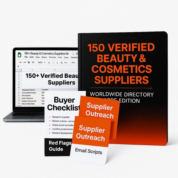 Ultimate List of 150 Beauty & Cosmetics Suppliers (USA, UK, EU, UAE, Asia)