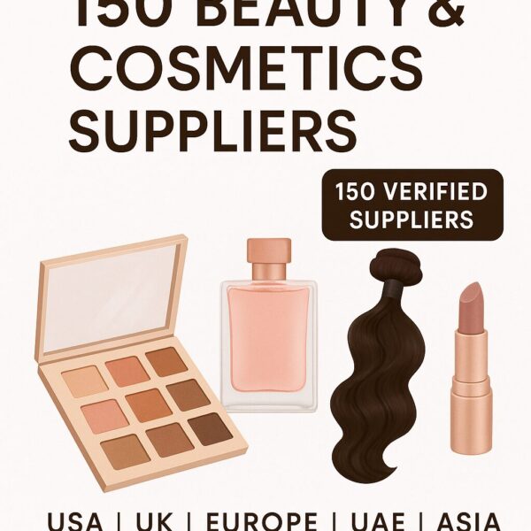 Ultimate List of 150 Beauty and Cosmetics Suppliers