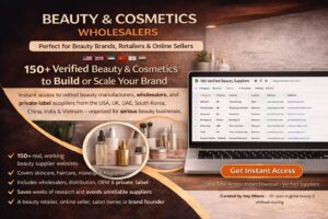 Ultimate List of 150 Beauty & Cosmetics Suppliers (USA, UK, EU, UAE, Asia)