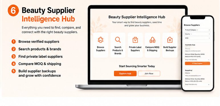 beauty6 Beauty Suppliers List — 100+ Verified Wholesale Suppliers